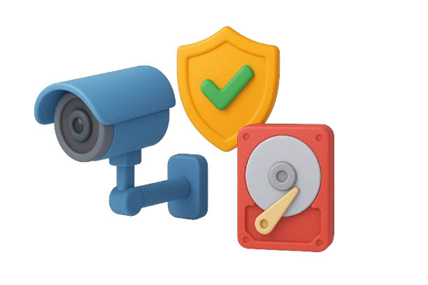 Cámaras de seguridad y videovigilancia.